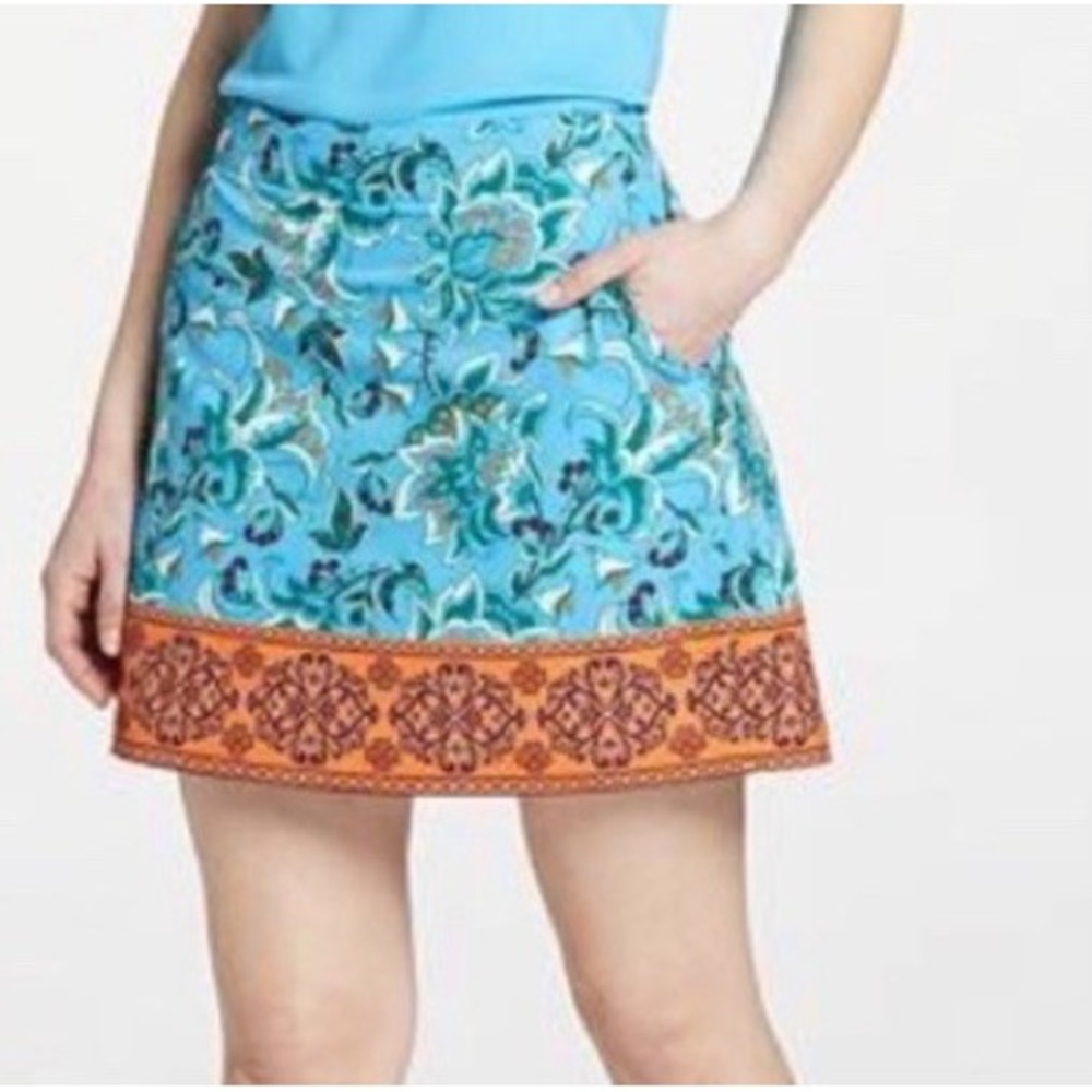 New Lady Hagen Fashion Scarf Skort Scarf Print Multicolor WGH17452 Size 16